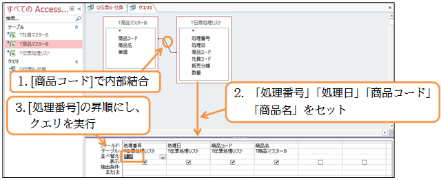 05 11 内部結合の失敗図2 対応表での重複 ちょうふく オンライン無料パソコン教室